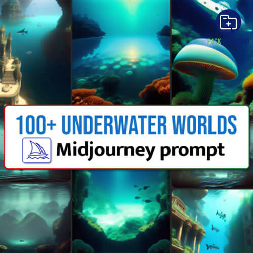 100 Underwater Worlds Midjourney Prompts