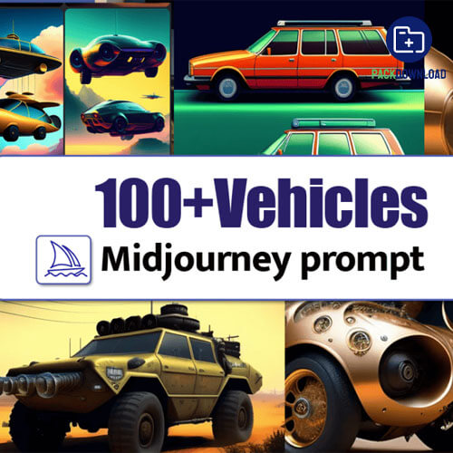 100 Vehicles Midjourney Prompts