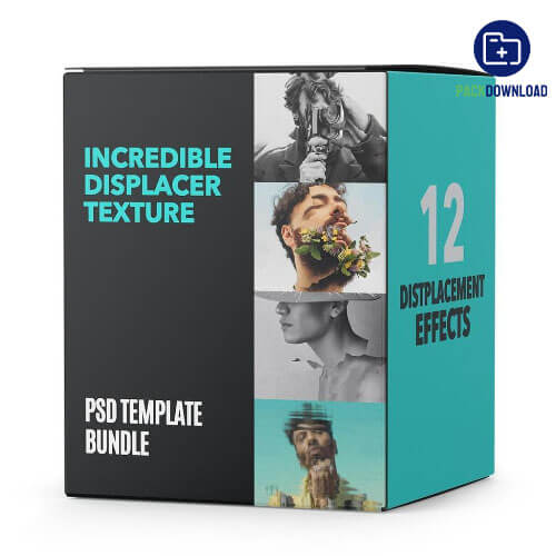 12 Incredible Displacer Texture Psd Template