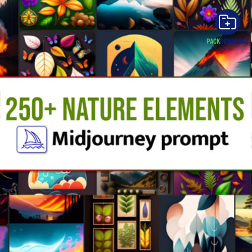 250 Nature Elements Midjourney Prompt