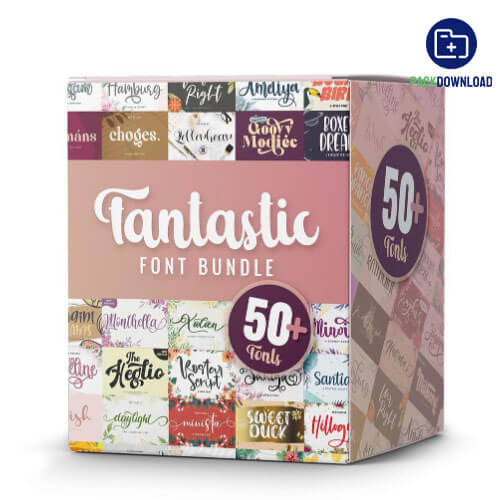 50 Fantastic Fonts Bundle