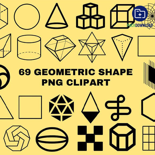 69 Geometric Shape Png Clipart