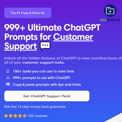 999 Ultimate Chatgpt Prompts For Customer Support