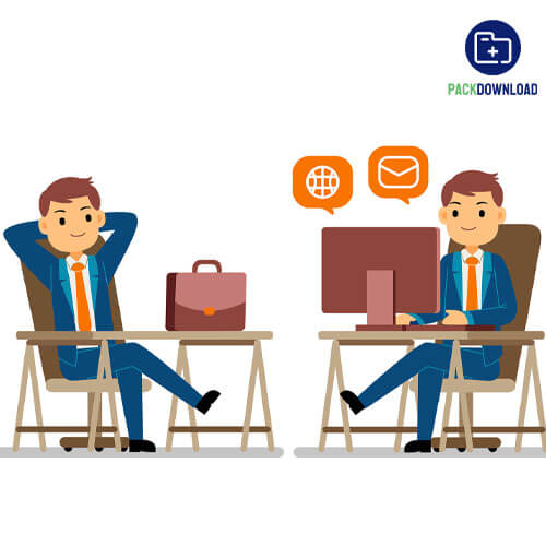 Businessman Profession Characters