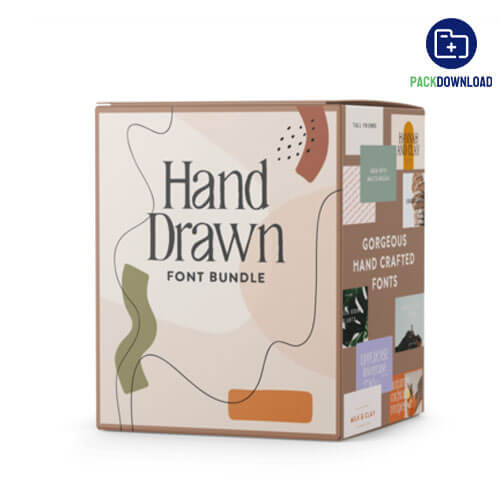 Edgy Hand Drawn Font Bundle