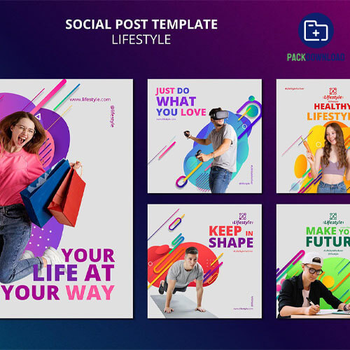 Lifestyle Social Media Post Template