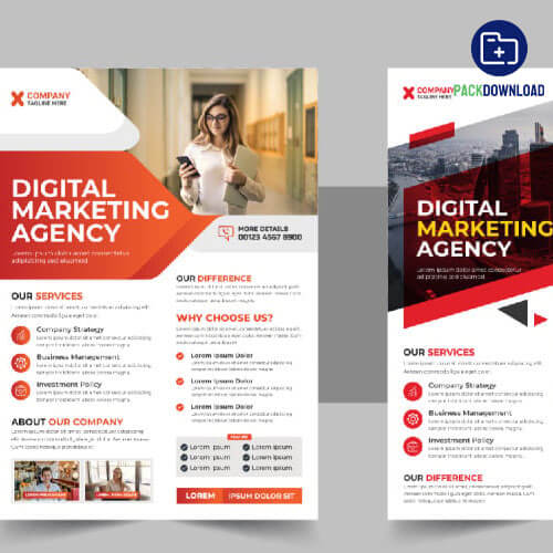 Modern Business Conference Flyer Template