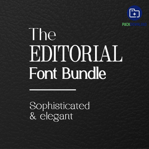 The Editorial Font Bundle
