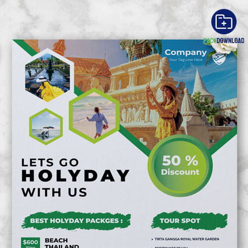 Travel Tours Flyer Templates
