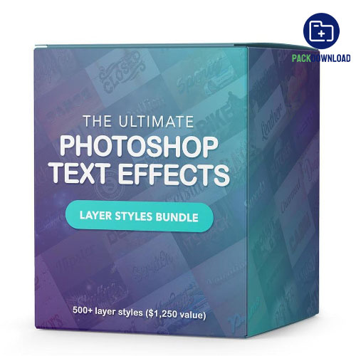 Ultimate Text Effects Layer Styles Psd Bundle
