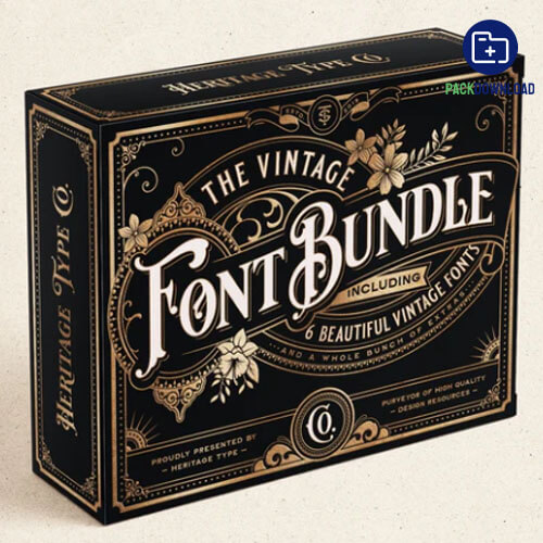 Vintage Font Bundle