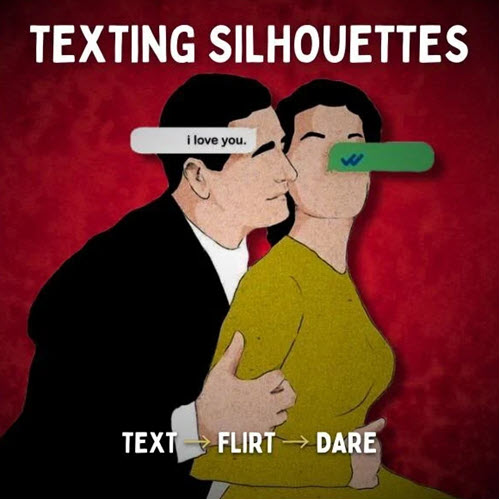 Chadoutlaws – The Texting Silhouettes